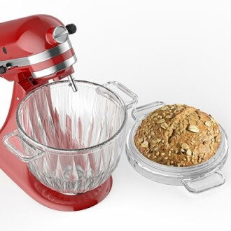 Coolcook Bread Bowl with Baking Lid for KitchenAid Mixer - Review & Guide
